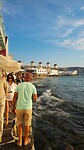 Little Venice in Mykonos stad