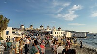 De windmolens van Mykonos
