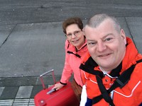 Wachten op de bus
