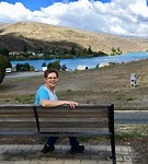 bij de rivier in Cromwell