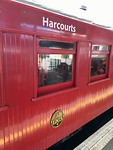 Wagon achter de stoomtrein