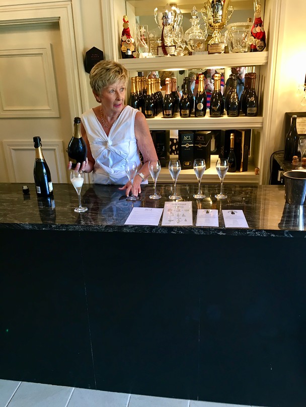 we proeven de Nieuw Zeelandse champagne