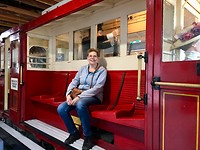 In het museum