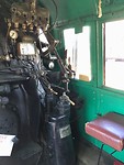 Interieur stoomtrein