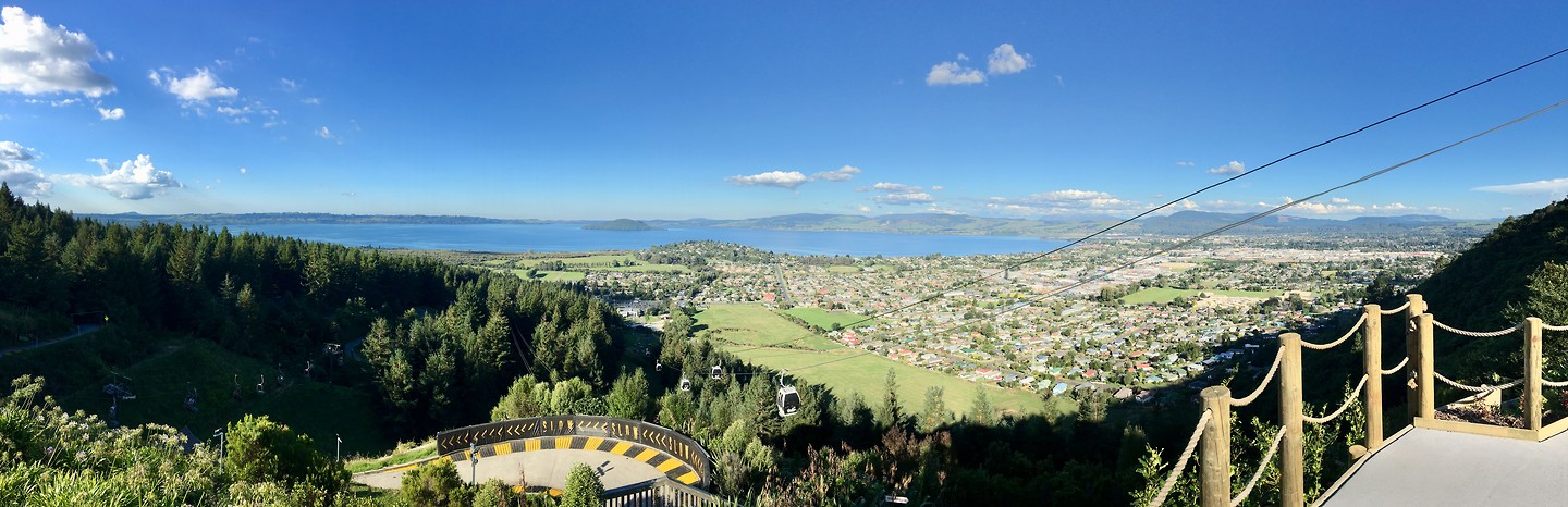 Rotorua en het meer