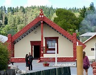 Maori dorp