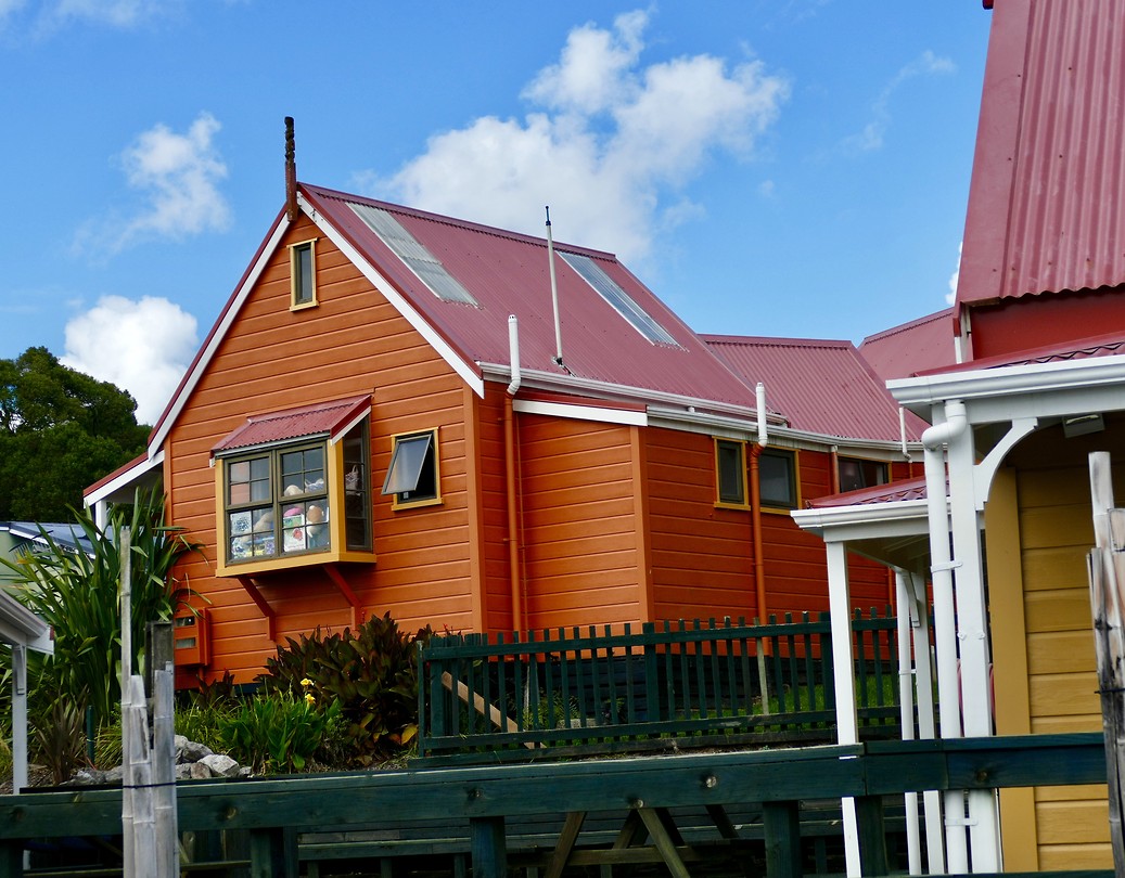 Maori dorp
