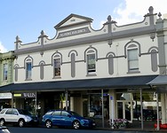 Mooie gevel in Devonport