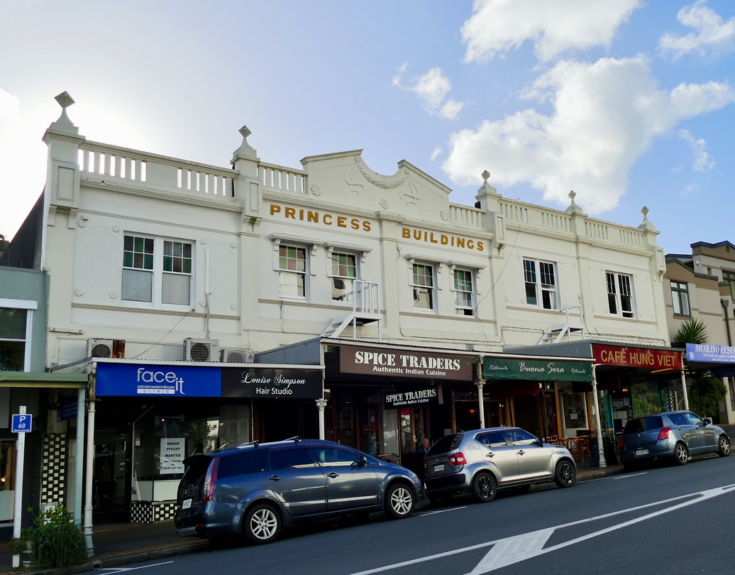 Restaurantjes en winkels in Devonport