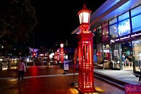 Straatverlichting in Auckland