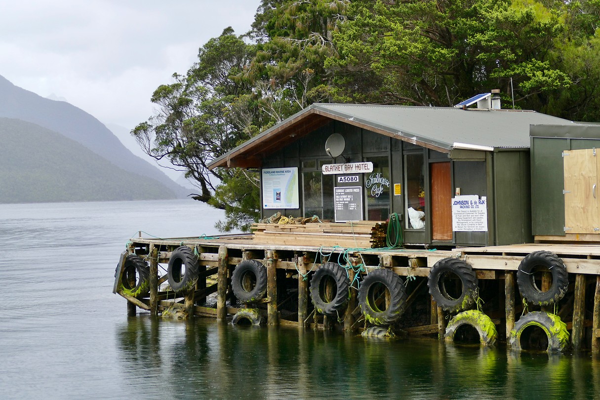 Hotel in de Doubtful Sound