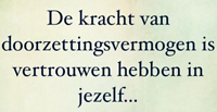 75. Doorzettingsvermogen 2