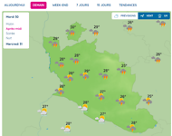 100. Weersverwachting