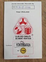 104. Cinglé stempelkaart