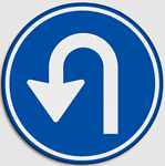 106. Hier omkeren