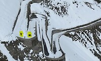 198. Motorrijders in de sneeuw
