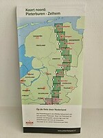 224. Pieterfietspad kaart Noord