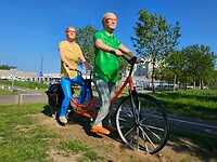 265. Echtpaar op tandem