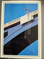 274. Ansichtkaart bungeejumpen 1992 voorkant