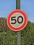277. Verkeersbord 50