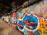 308. Graffiti tunnel Waterloo station