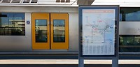 Met de trein terug naar de stad