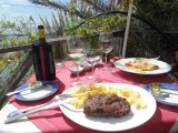Lunch (dinner for two)
