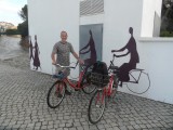 Fietsen in plaats van wandelen!