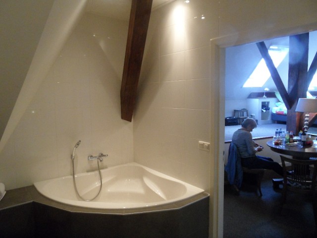 Baden op zolder