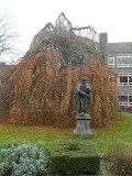 Lourens Jansz. Coster in tuin Prinsenhof