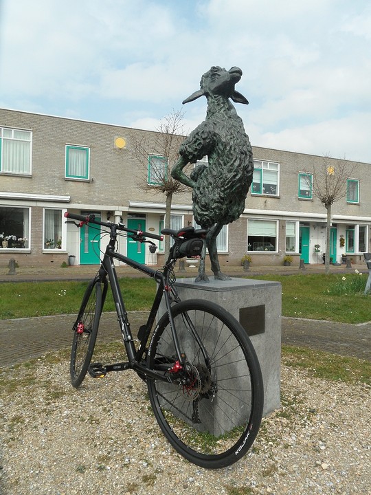 Veronica en de fiets