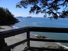... view over de Strait ...
