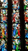 Glaswerk in kerk