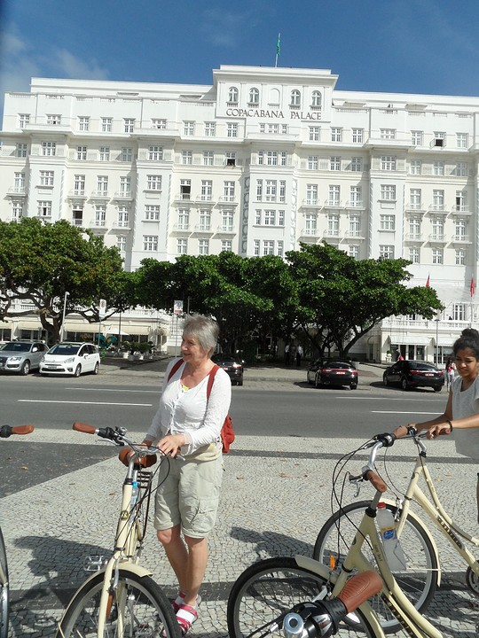 Eerste pand (voor VIP's) aan strand Copacabana