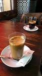 ... eerst koffie, dan een biertje ...