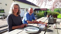 Campingeigenaren Monique en Cas Zeegers