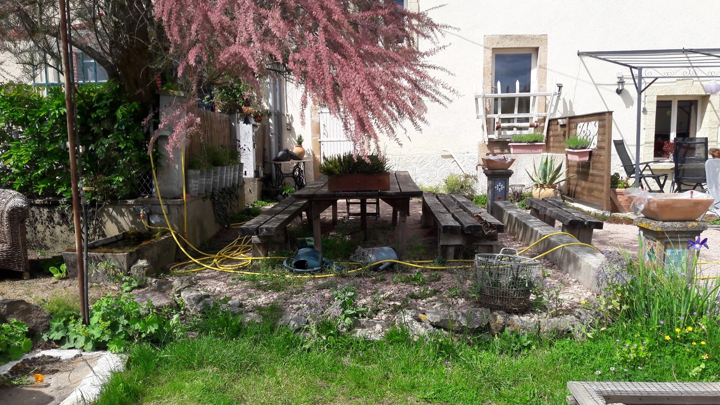 Zicht op de gîte