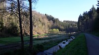 Dwars door de groene natuur