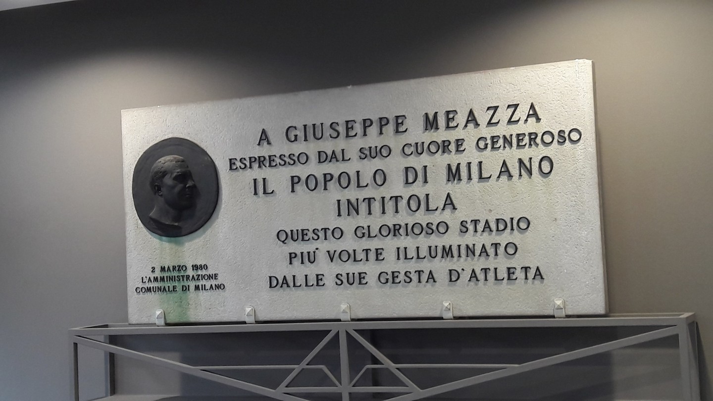 ... Giuseppe Meazza ...