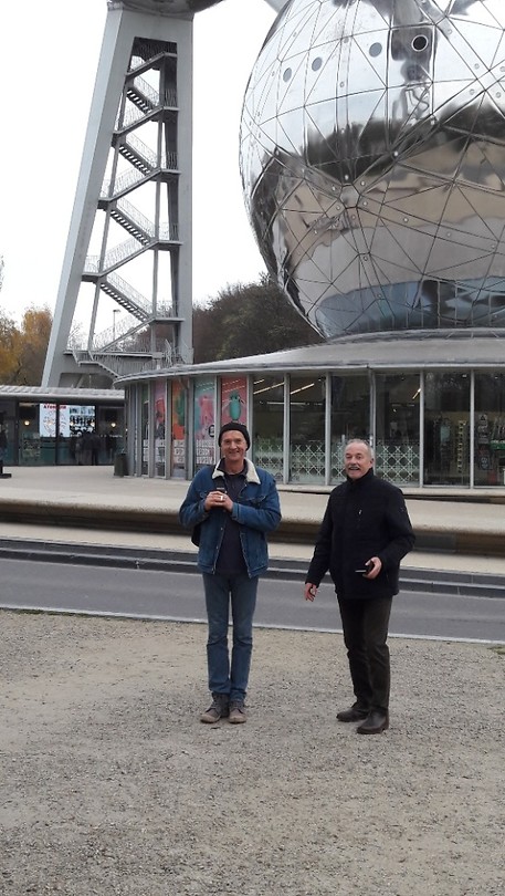 Met stadsgids Serge naar Atomium