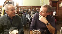 Met stadsgids Serge aan een glas Rochefort 9.2