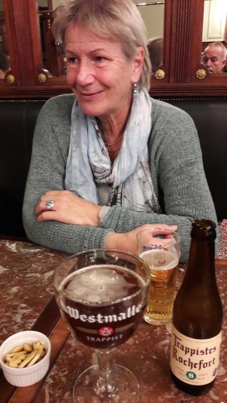 Erna aan de shandy!