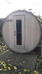 Tonrond in de sauna