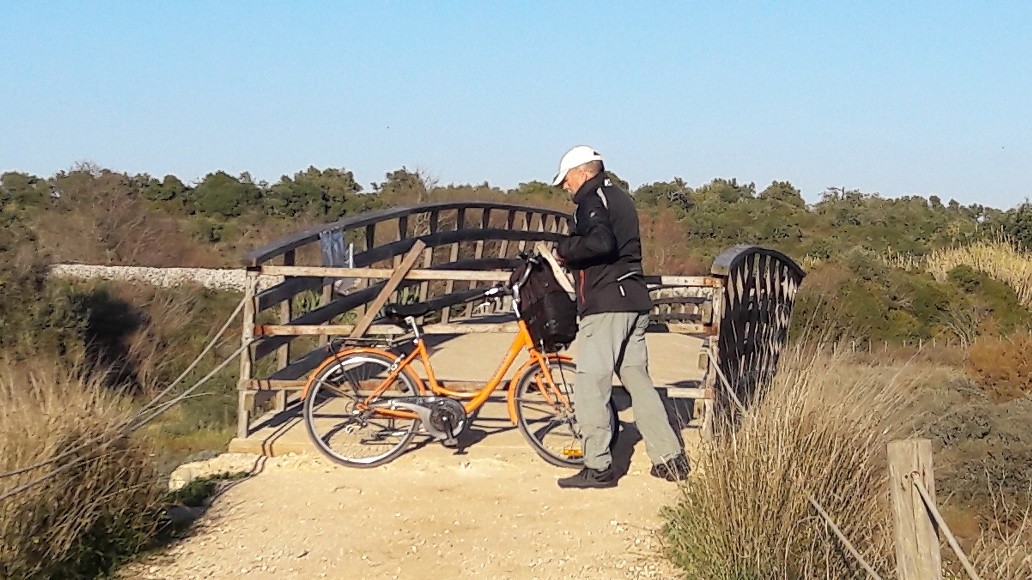 Geblokkeerde fietsroute naar Cabanas