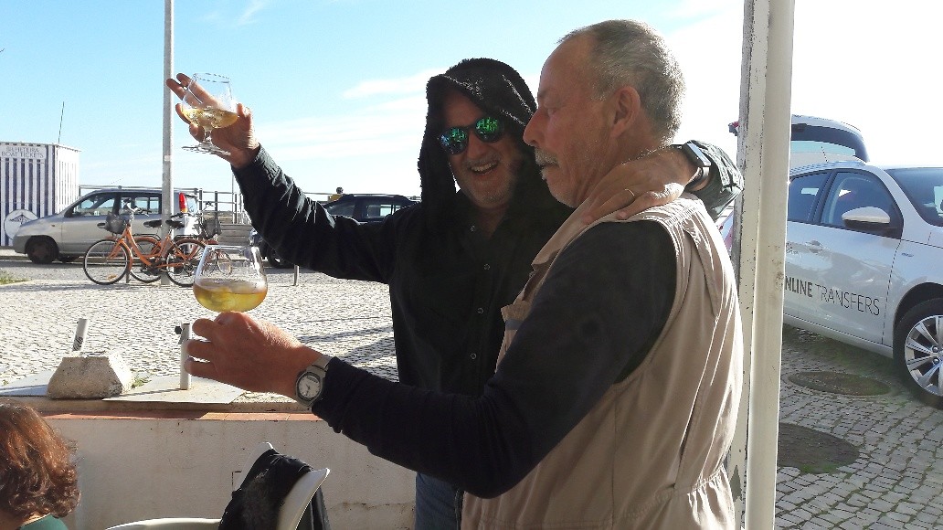 Prosit met een whiskey