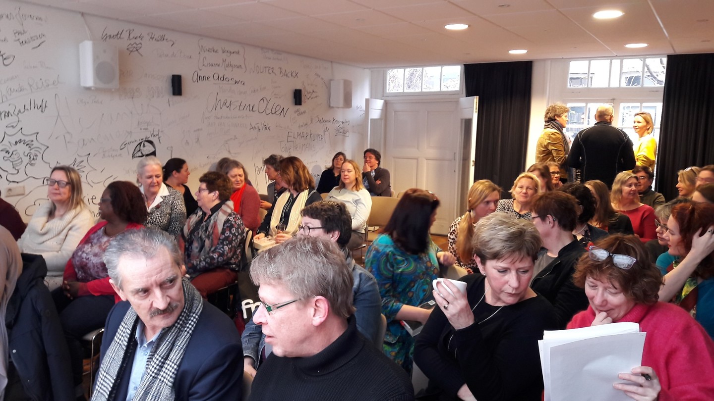 Guillermo Arriaga en een volle zaal