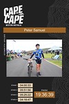 Finish bereikt, medaille verworven