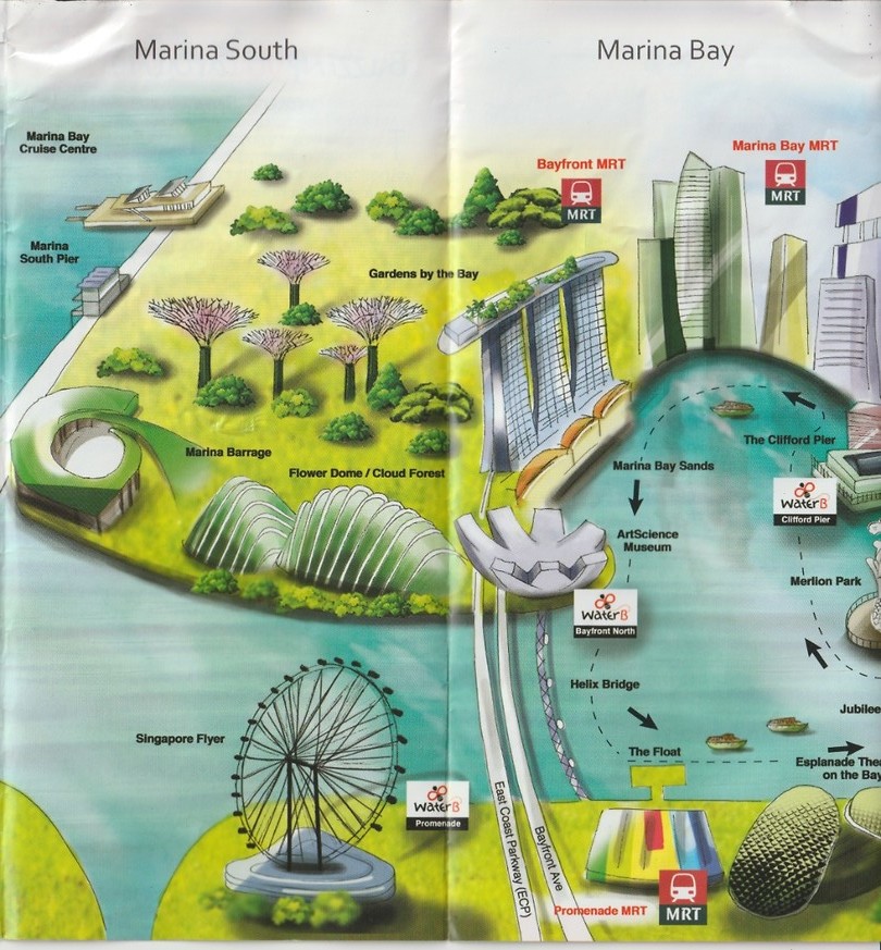 Marina South en Marina Bay