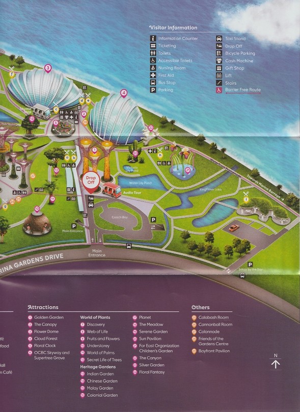 Biodomes in Gardens by the Bay