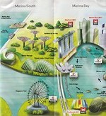 Key Jetties aan Marina South en Marina Bay